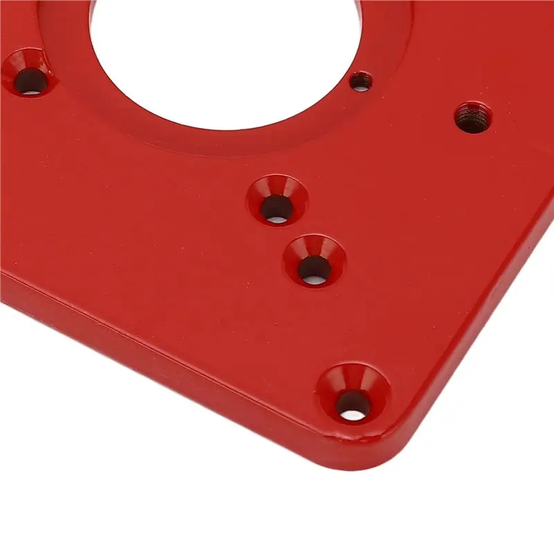 ABBY-For Woodworking Accessory Router Insert Plate Router Table Insert Plate Aluminum Alloy Design For Woodworking Projects