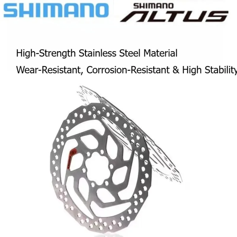 

SHIMANO SM-RT26 6-Bolt Disc Brake Rotors - 160mm/180mm for Mountain Bike Hydraulic Disc Brakes