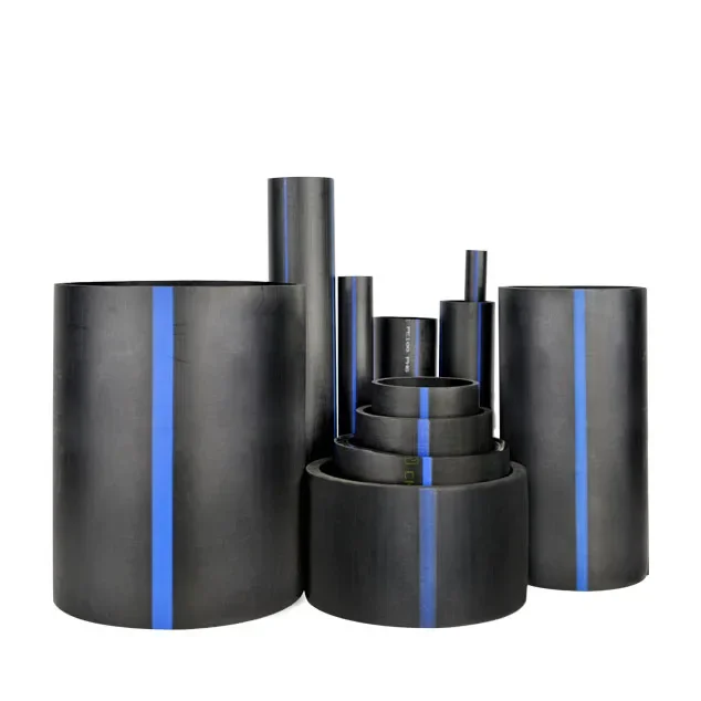 

Factory Price China Manufacturer Hdpe Pipe All Sizes And Fittings Hdpe Black Pipe 100% HDPE fittings