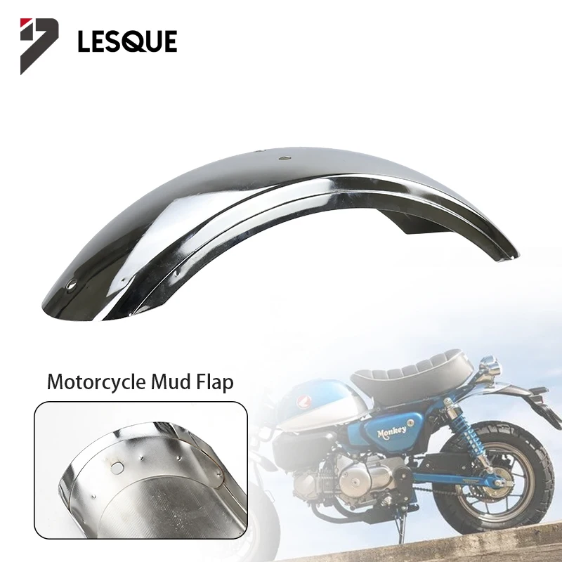 

LESQUE Pit Dirt Bike Steel Motorcycle Rear Fender Mud Flaps Mudguard Splash Guard For Monkey Bikes Off Road Motocross Spare Part