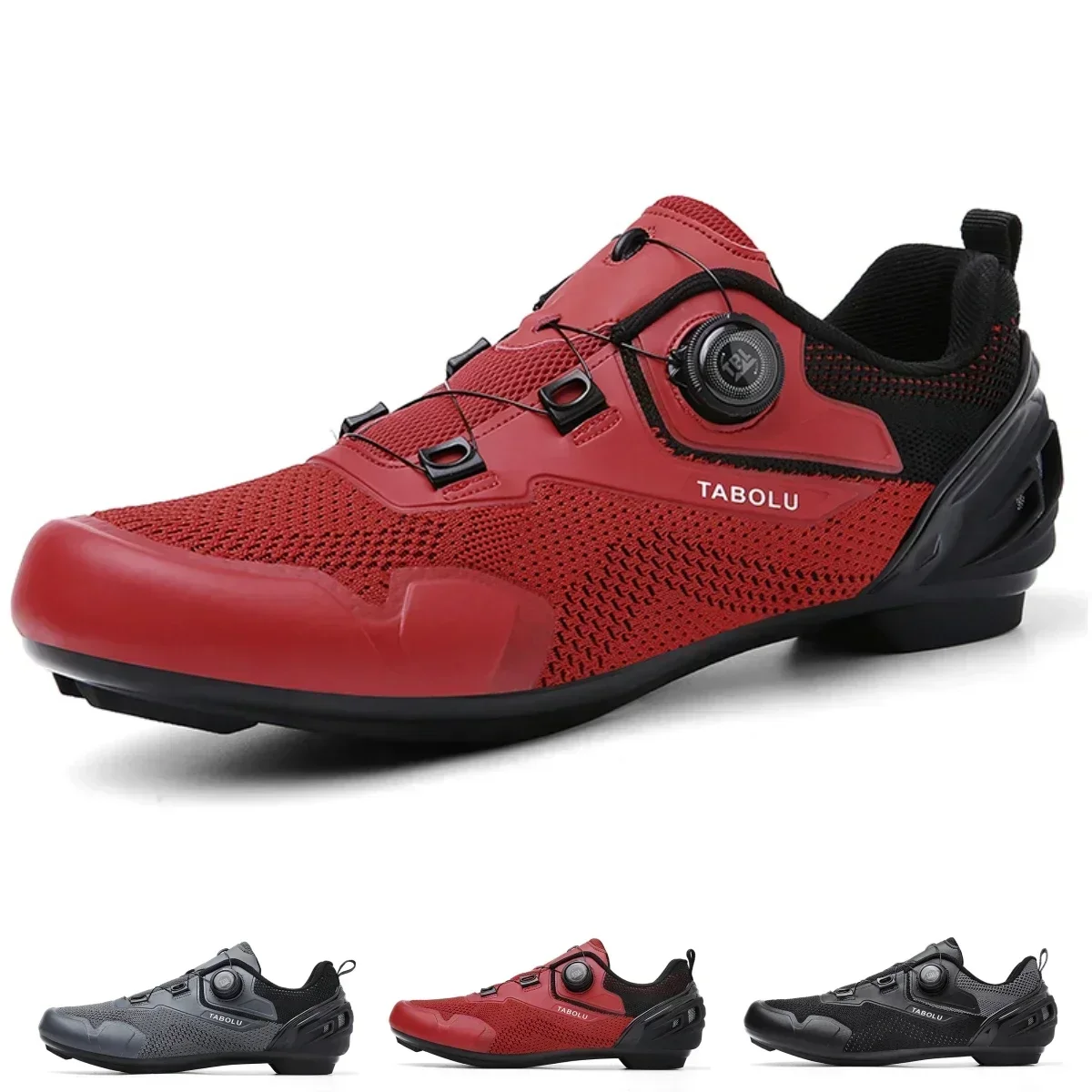 ACKOOR MTB Cycling Shoes Men Large Size New SPD Cleat Self-Locking Racing Road Bike Shoes Women Flat Ultralight Bicycle Sneakers