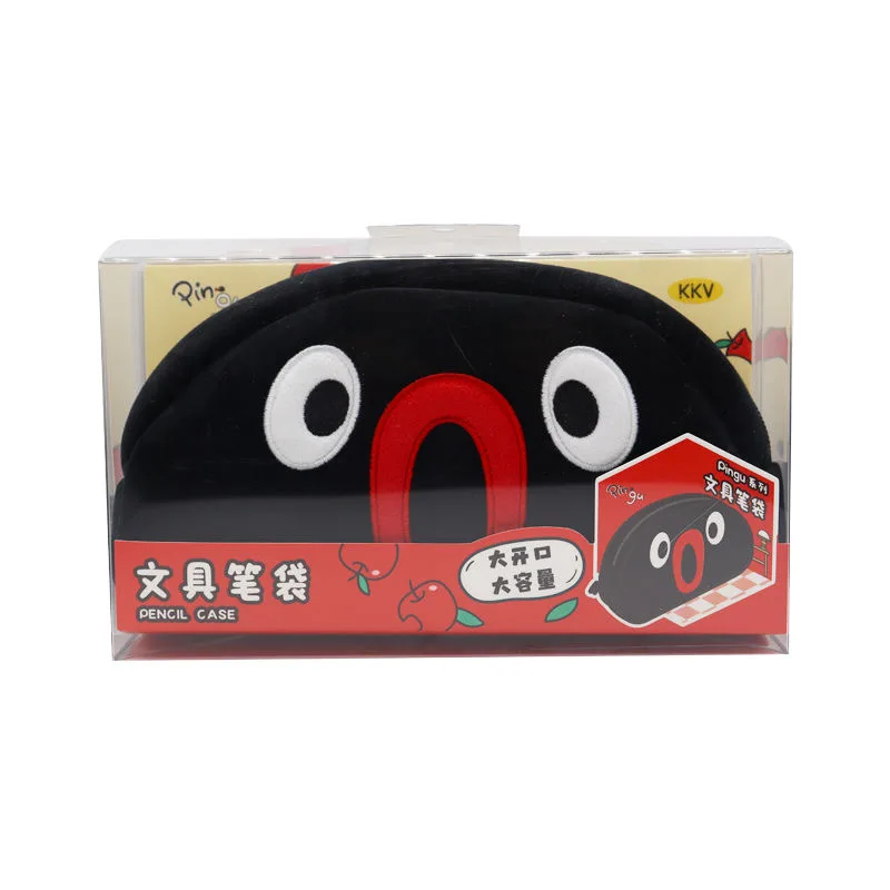 New Cute Pingu Penguin Kids Plush Pencil Bag Girls Stuffed Make up Cosmetic Case For Women