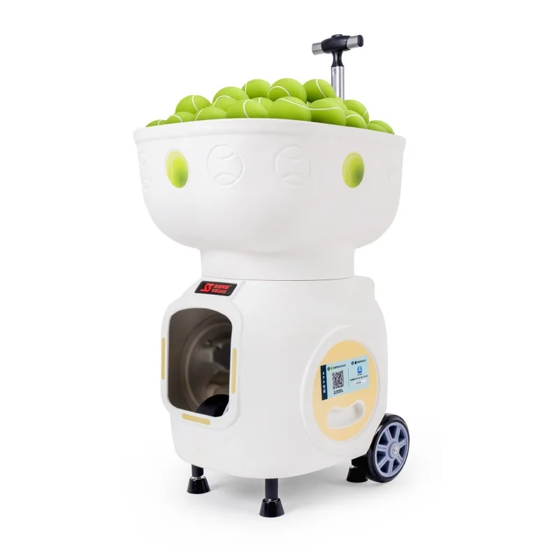 

Spoaes T2403A Indoor Tennis Automatic Ball Machine APP Remote Control Short Distance Training Partner Professional Practice Gym