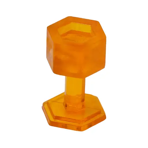 10pcs Glue Tabs Dent Removal Tools Auto Paintless Dent Repair Maintenance Tool Orange Hexagonal Pull Tab Dent Removal Tools