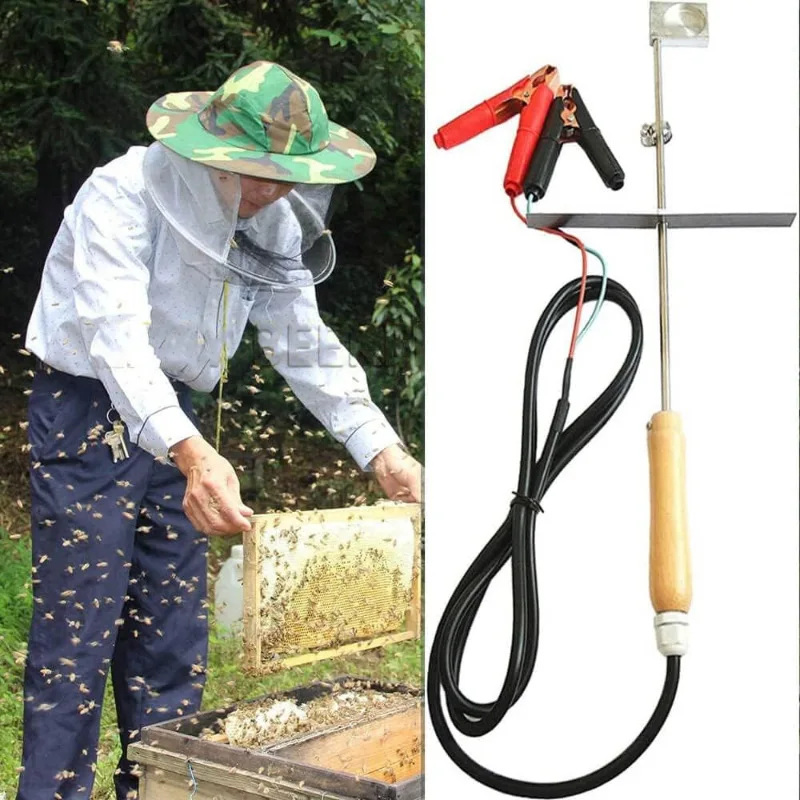 

Beekeeping tools, bee mite fumigator, nest door mite killing copper head fumigator