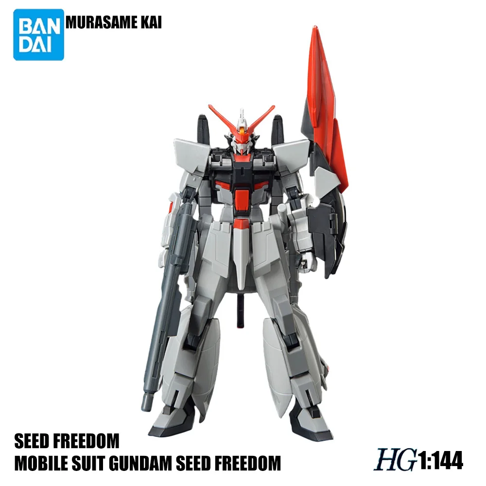 Classic Original Bandai Anime Gundam Sports Set Seed Freedom Series Hg1/144 Murasame Kai Movable Humanoid Set Toy Figures Gifts