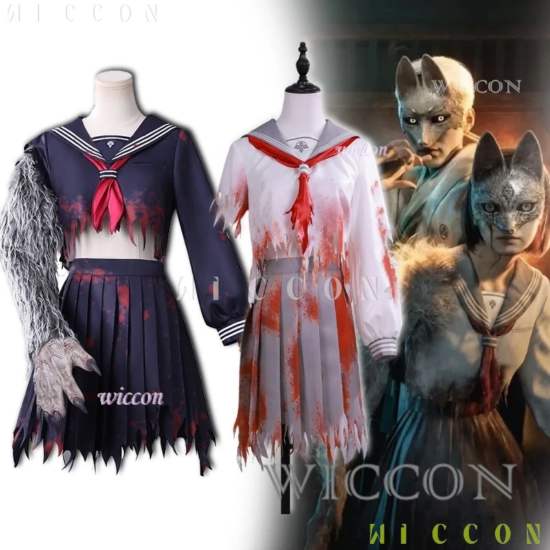 

Christmas Hinako Shimizu Horror Game Silent f Hill Cosplay Broken Navy Jk School Uniform mujer cosplay costumes