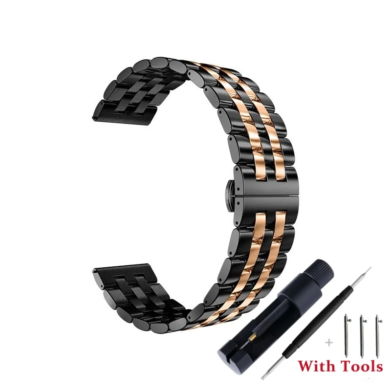 20 mm 22 mm Schnellverschluss-Uhrenarmband aus Edelstahl 304L für universelles wasserdichtes Metall-Uhrenarmband-Ersatzarmband – Detail 15