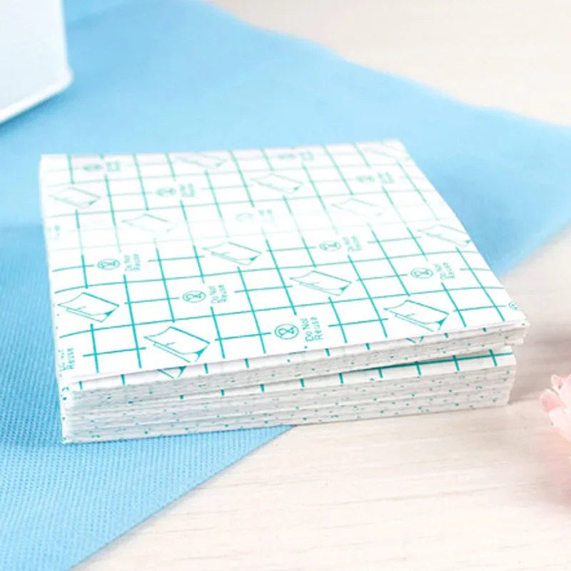 50Sheets/Set Transparent Wound Dressing Patch Tape PU Film Adhesive Bandages Plasters Waterproof Skin Patch 5x5cm/8x8cm/10x10cm