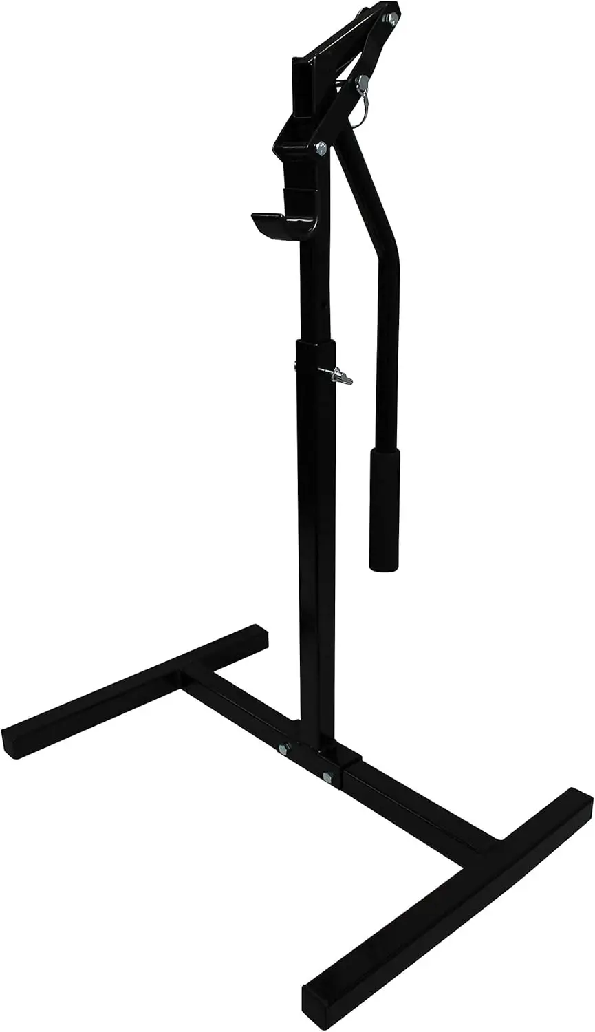 

Heavy-Duty Lever Lift Stand with 33" Max Height, Easy Assembly & 2-Year Warranty