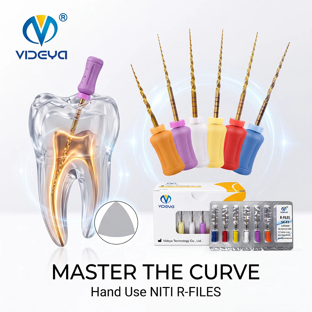 NiTi Rotary Endodontic Files 21/25mm SX S1 S2 F1 F2 F3 6pcs Root Canal Shaping Limas Rotatorias Endodoncia Dental