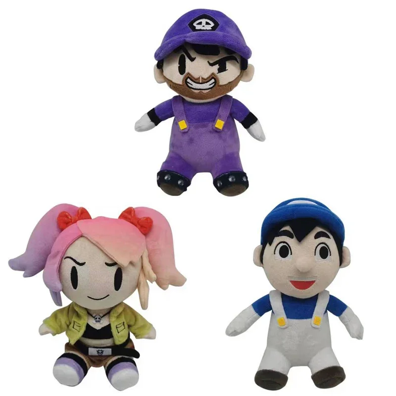 

3 Style SMG3 Plushie Toys Cute Soft Stuffed Cartoon SMG4 Pillow Dolls Fans Children Gift