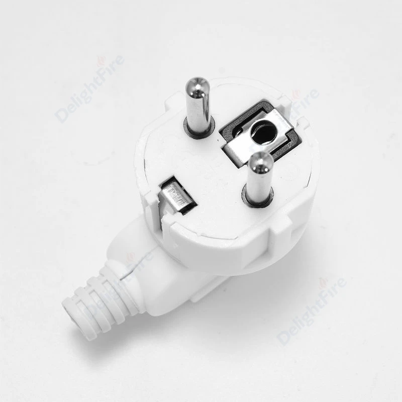 EU 4.8Mm Nước Pháp Đức Adapter Dây Nối Dài Cổng Kết Nối Cắm 16A Nam Ra Rewireable Cắm Điện Schuko Electeical Ổ Cắm