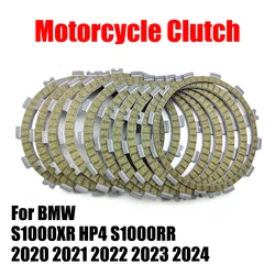 For BMW S1000XR HP4 S 1000 R S1000RR 2020 2021 2022 2023 2024 Motorcycle Clutch Plate Steel Plate Friction Disc Kit 10 PCS