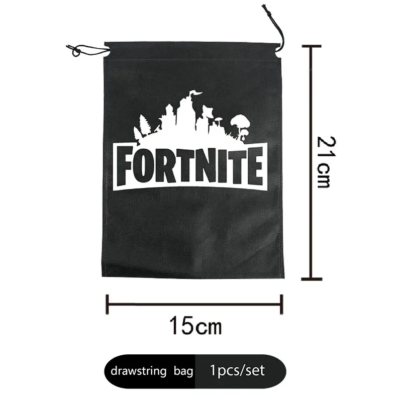 Fortnite Einweg-Partydekorationsset: Teller, Becher, Strohhalme, Kombination für Feier-Tischdekoration, Spielthemen-Geburtstags-Tischzubehör – Detail 29