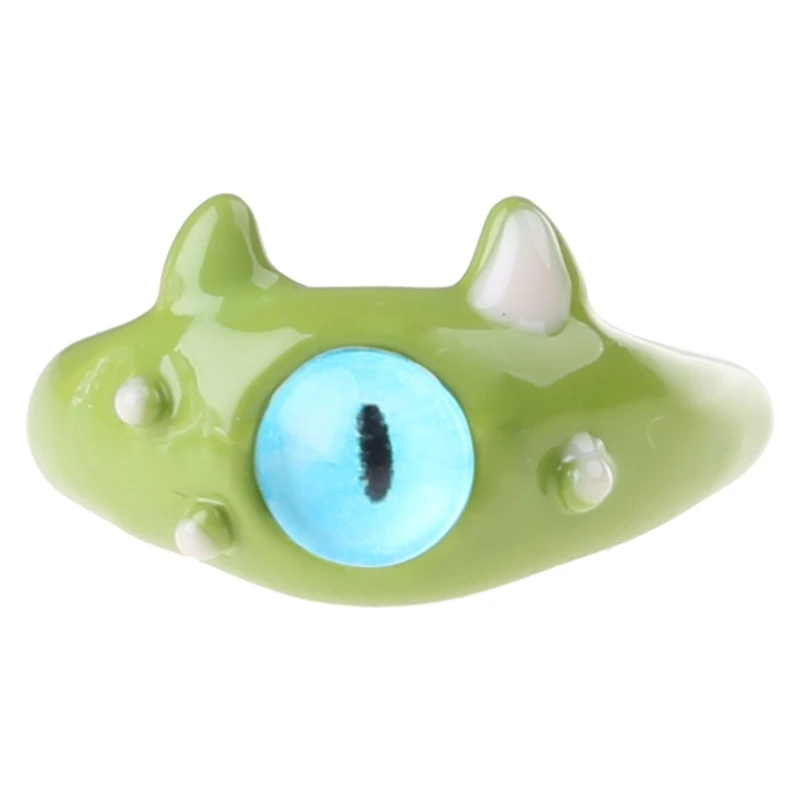 Y1UB Ring Big Eyes Cartoon Girlfriends Couple Open Ring Gift Jewelry