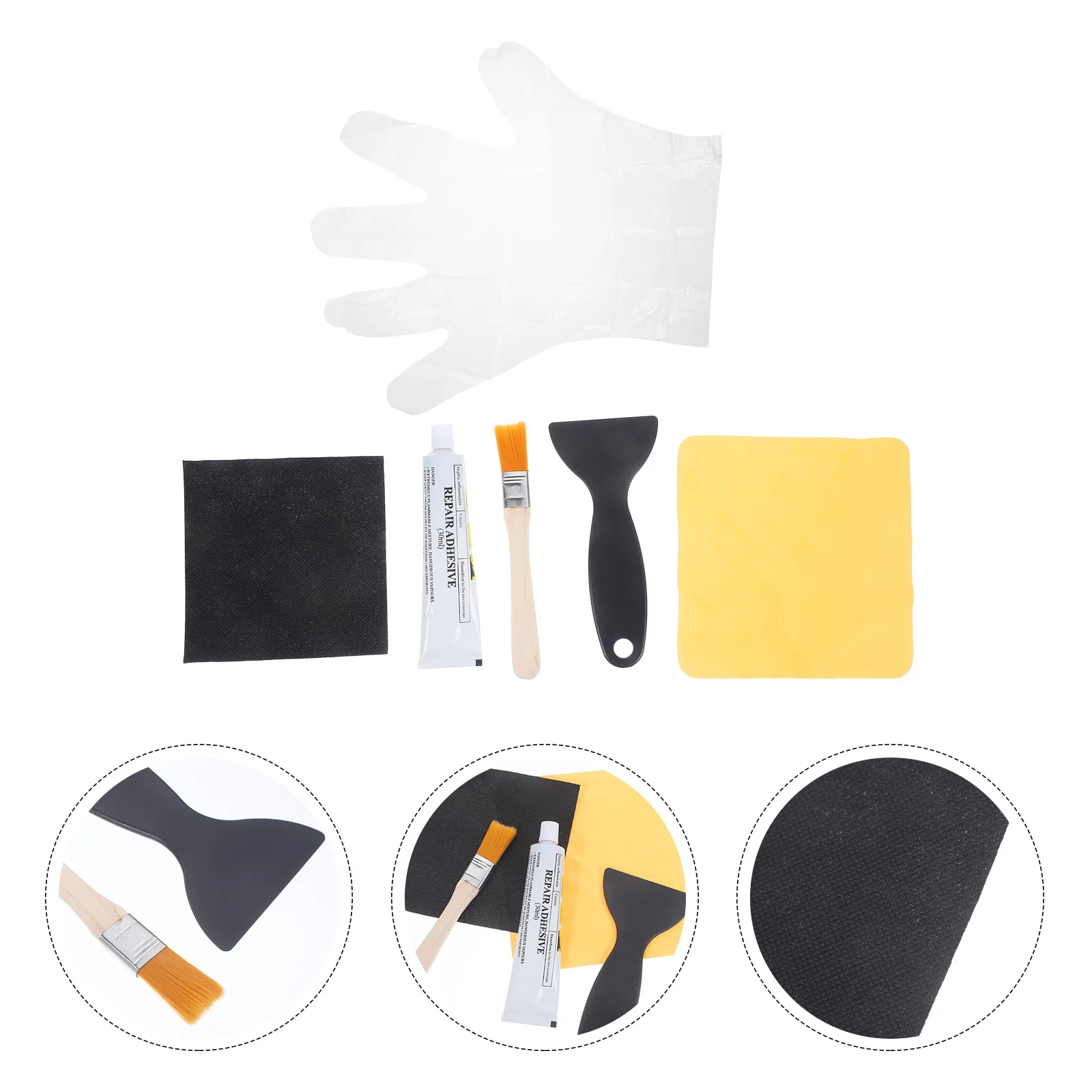 

Trampoline Patch Kit Pad Accessories Repair Outdoor Hole Fixer Mat Fixing Tools for