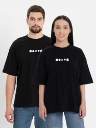 Oversized T-Shirt Don't Care Unisex Cotton Tee Letter Print Men's T-Shirt Slogan Summer Graphic Large Size Drop Sleeve Top