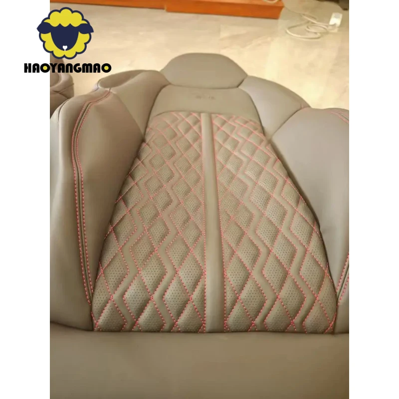 Car Luxury Sport Racing Seat Custom Carbon Fiber Panel Leather Cover Bucket Upgrade RS Seats for Audi A3 A4 A5 A6 A7 Q3 Q5