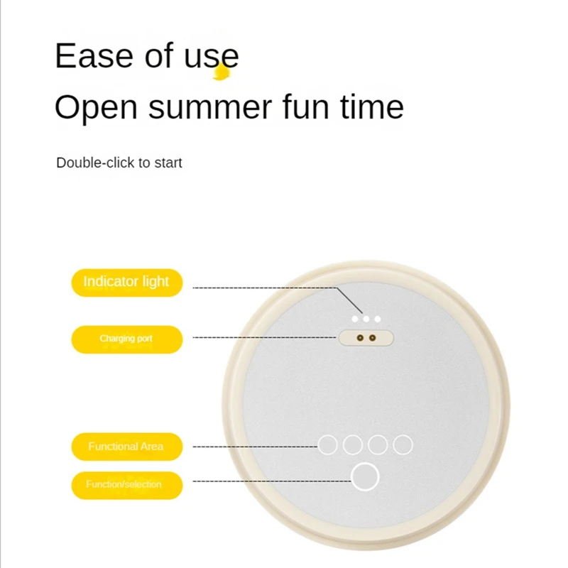 350Ml Small Portable Ice Drink Juicing Cup Mini Rechargeable Juicing Cup Multifunctional Household Juicer Ice Cup