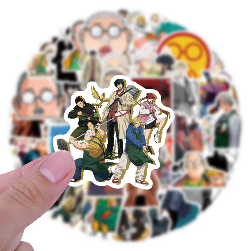

55/110PCS Sakamoto Days Cartoon Graffiti Stickers Anime Funny Cool Decorative Motorcycle Helmet Phone Case Water Cup Decal Toys