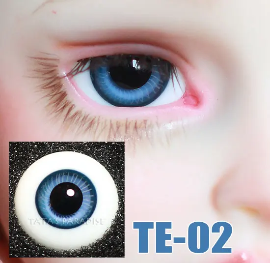 

BJD eyes 14.16mm Eyeball Layered Pattern Series Glass Eye Dropper Box for 1/3 1/4 1/6 BJD SD DD MSD MDD YOSD Uncle Doll TE-02