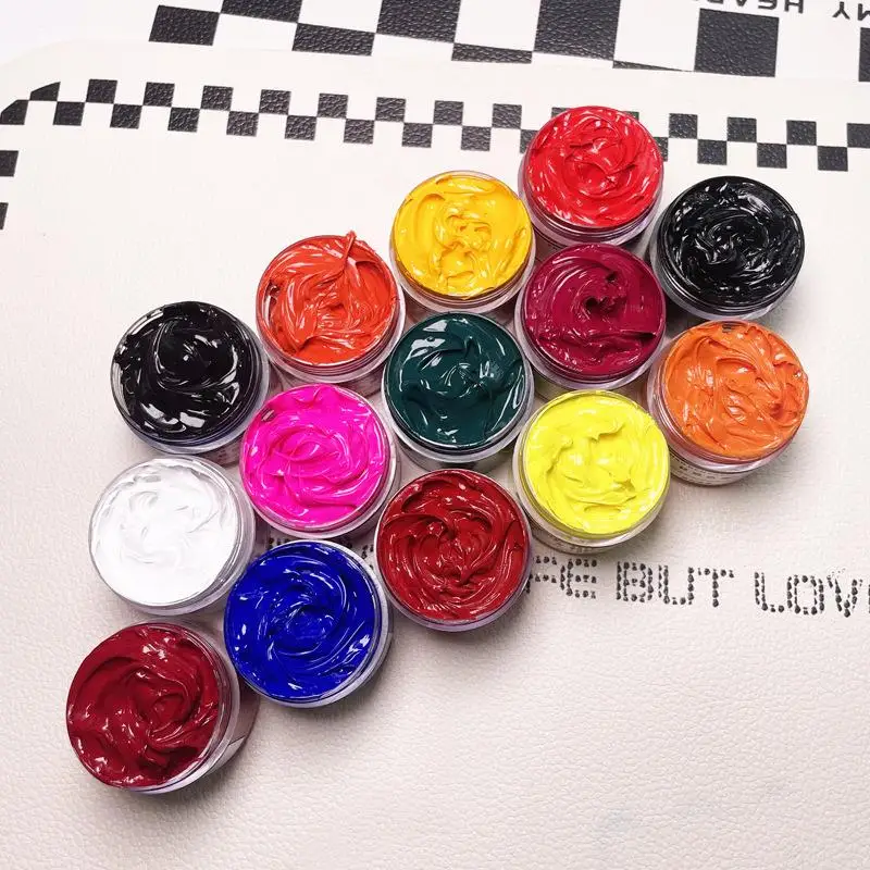 30g 21Colors Pigment Paste AB Glue Silicone Colorant Dye Macarone Pigment Oil Cream Paste DIY Crafts Silicone Mold Coloring