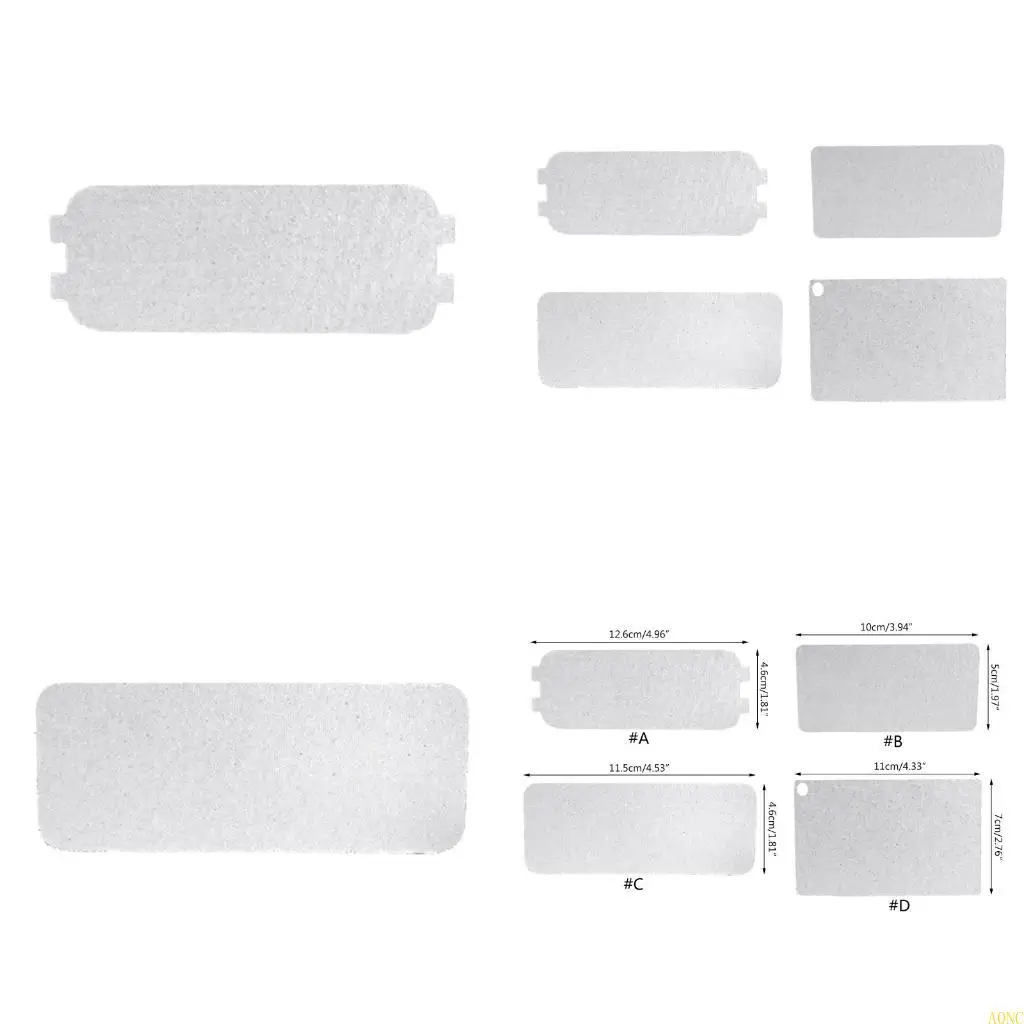 A0NC Pieza reparación universal para horno microondas hoja mica para todos los hornos microondas