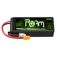 OVONIC 6S Lipo Battery 4000mAh 22.2V 150C with XT90 Plug for RC Truck Truggy Buggy Tank RC Car Racing Hobby