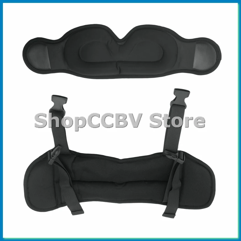 Travel Pillow, Airplane Neck Pillow for Long Flight, Oversized Head Strap with Eye Mask for Sleep, 360°Support Headrest-A57M