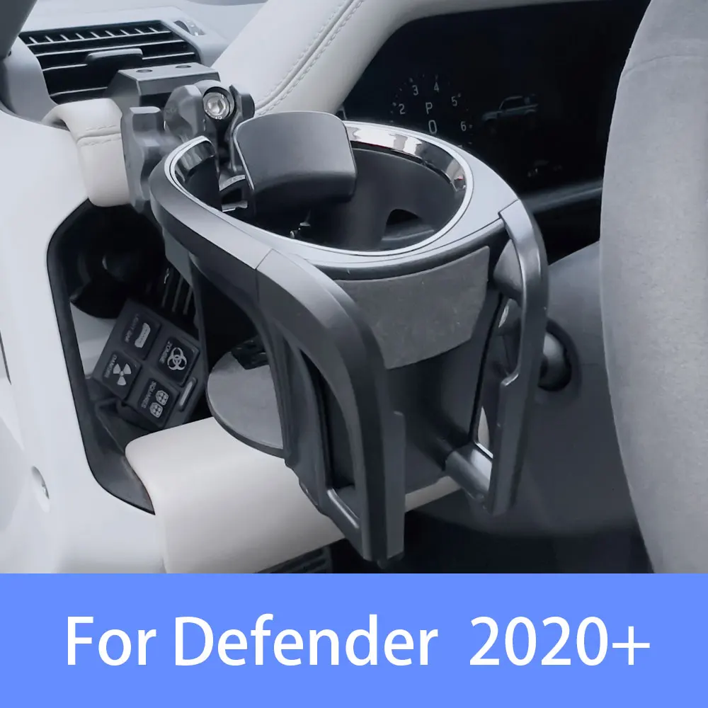 

20-25 models suitable for Land Rover Defender 90/110/130, center console, instrument panel, water cup holder, mobile navigation