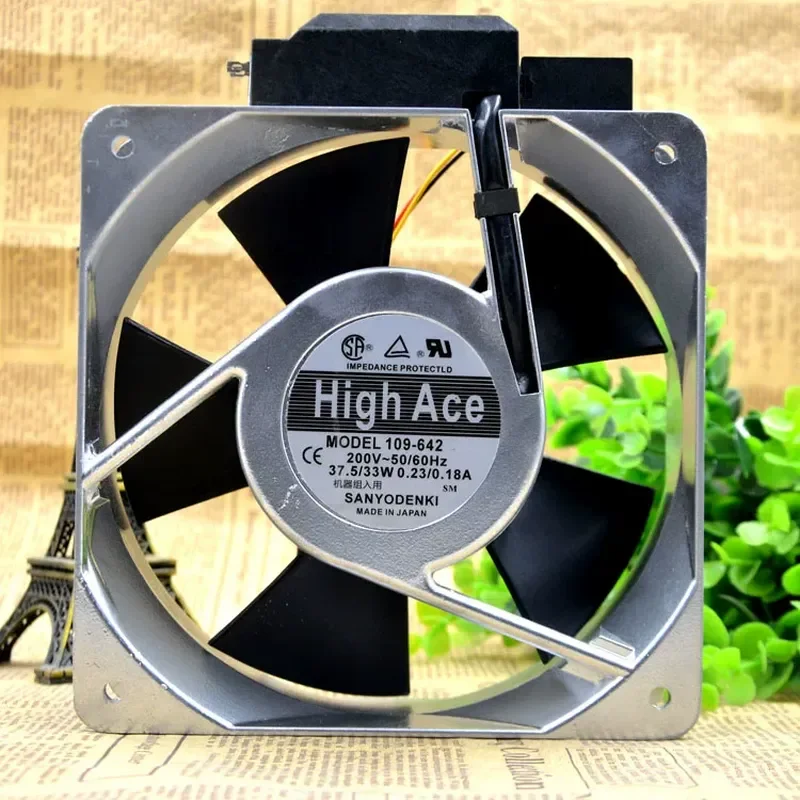 For Sanyo 16050 200V 109-642/641/602 16 cm Inverter, Axial Flow, Sensing Fan