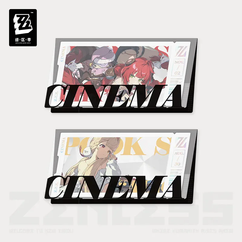 

[Genuine] miHoYo Game Zenless Zone Zero Spook Shack Collect Card Sleeve Set Yuzuha Alice Cartoon Ornament Cosplay Halloween Gift