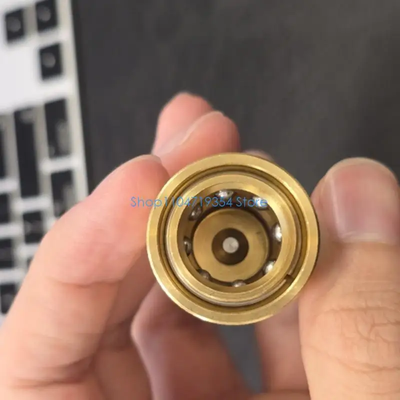 0XLD Pack of 4 Bronze Produced Quick Separate Fittings for Against Oxidation and Impermeable Action in Various Tool Setups