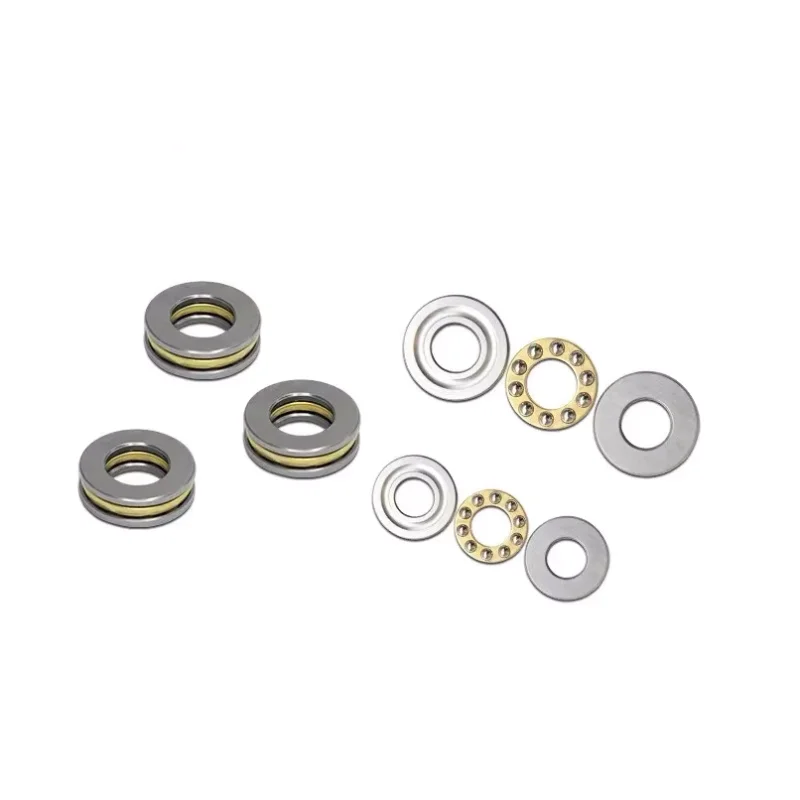 50pcs/100pcs Axial metal Ball Thrust Bearing F10-18M miniature Plane thrust ball bearings 10x18x5.5 mm