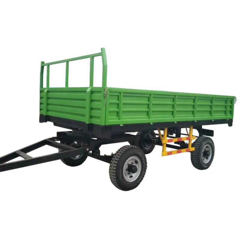 Agricultural Dump Truck Trailer Farm Tipping Trailer 5 Ton Cargo Trailer