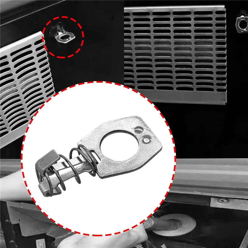 

L38A-4 шт. водонагреватель кулачковый замок RV водонагреватель кулачковый замок детали из нержавеющей стали RV кемперы дверная защелка крепеж