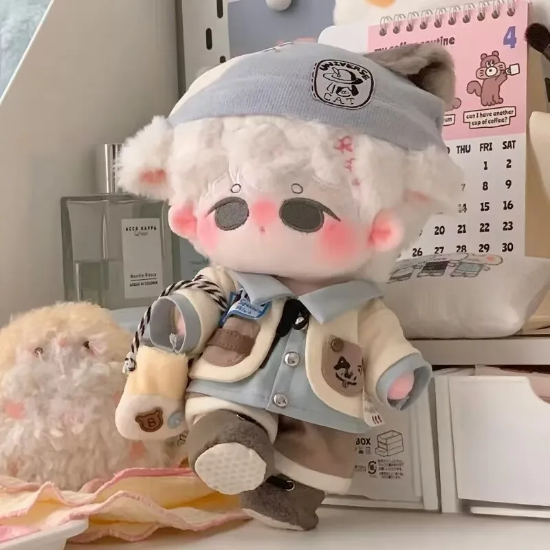 20cm cotton doll clothes, daily cute and cool set of doll clothes, no attribute doll replacement set view 5
