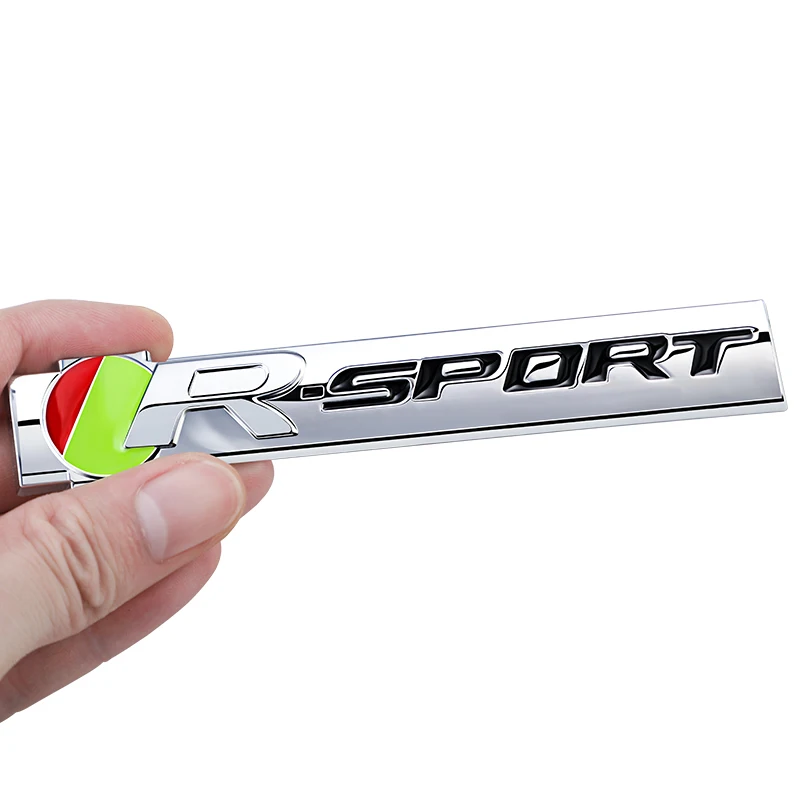1 قطعة ثلاثية الأبعاد سيارة معدنية ملصق TRD شعار شارة الديكور ل جاكوار R-SPORT X S F XF XE XJ XK XEL XFL XJL XJ6 XJS XKR XFR F-نوع