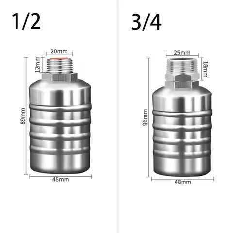 스테인리스 스틸 부유 밸브 1/2