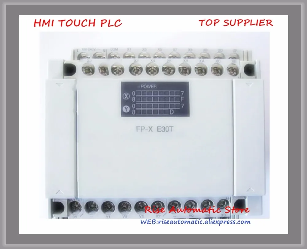 AFPX-E30T PLC New Original 100~240V AC 16-Point Input 14-Point Transistor (NPN) Output FP-X Expansion Unit