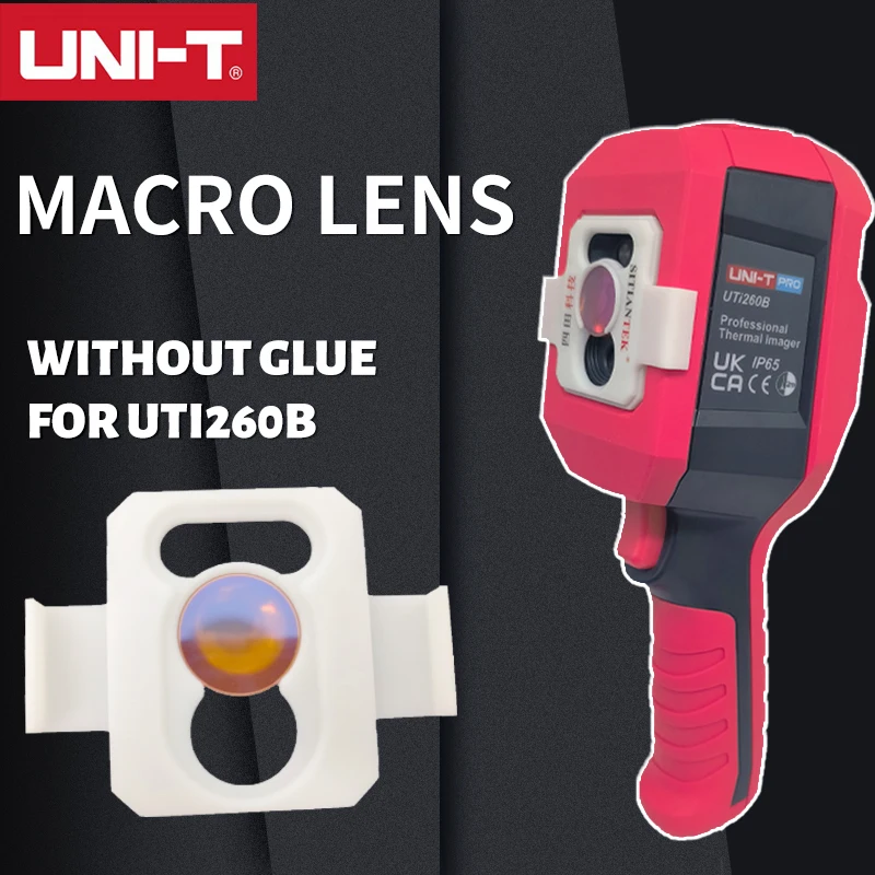 

HD Macro Lens 20X Magnification Thermal Imager Macro Lens High Quality Suit For UTi120S UTi260B Thermal Camera Lens