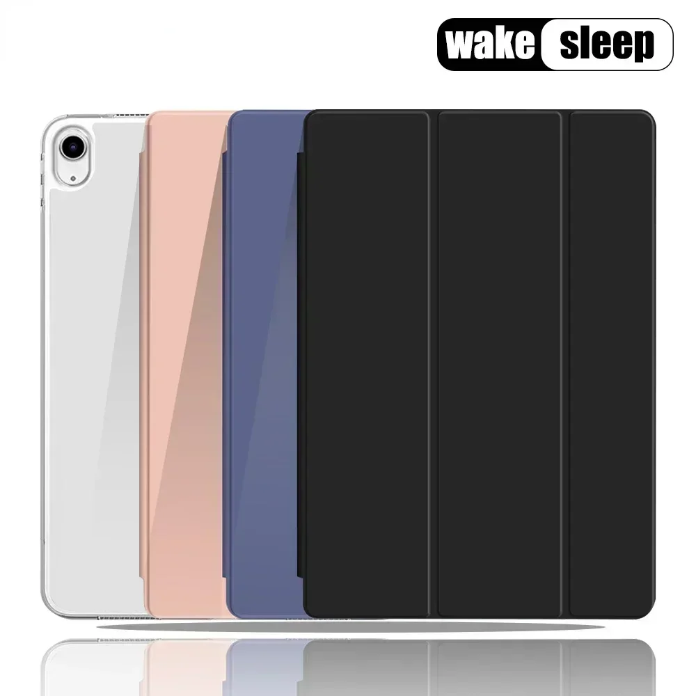 Para Apple iPad Mini 1 2 3 4 5 6 2019 2021 7,9 "8,3" mini6 Funda de cuero ultra delgada con tapa inteligente Funda plegable antipolvo