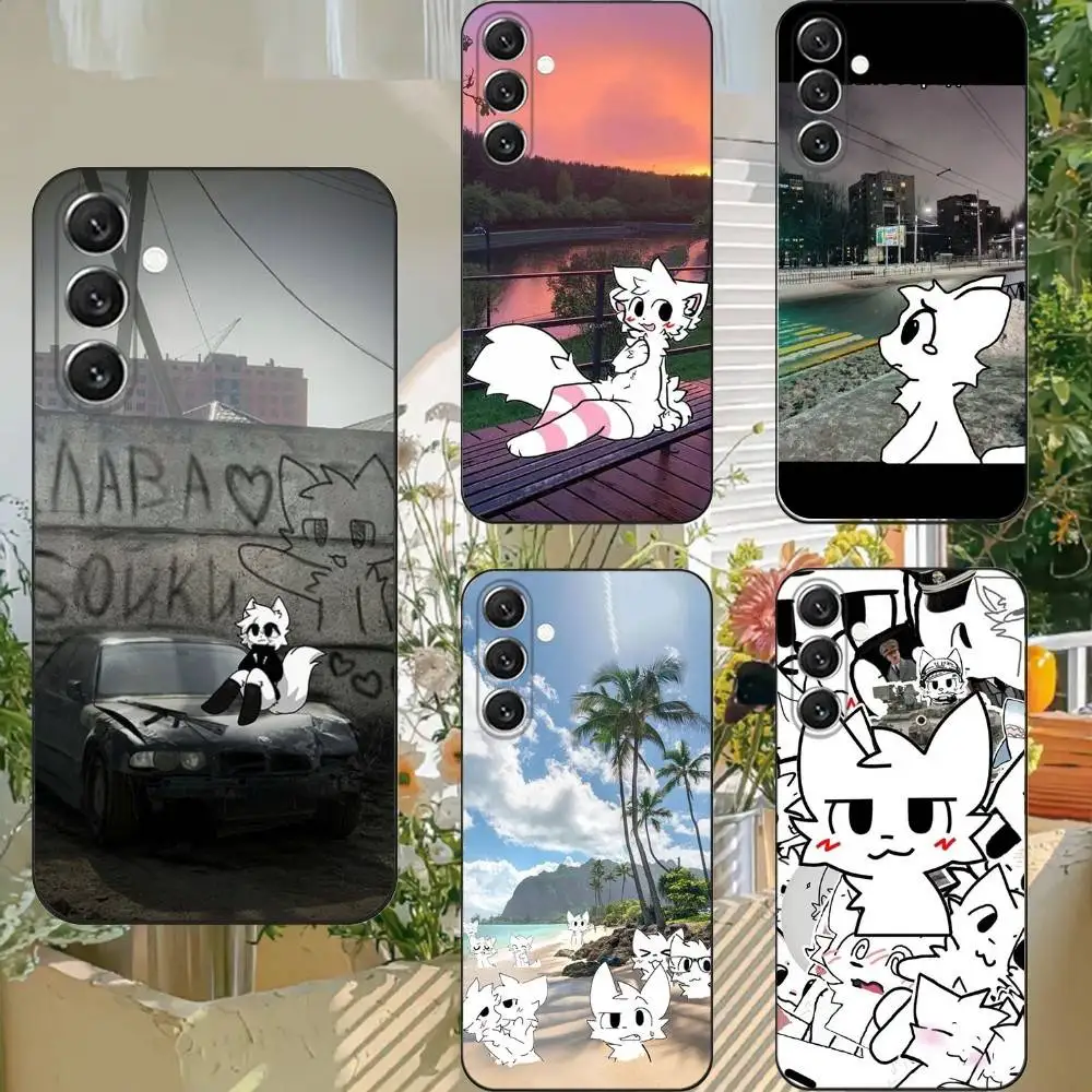 

Boykisser Phone Case Phone Case For Samsung S25,S24,S21,S22,S23,S30,Ultra,S20,Plus,Fe,Lite,Note,10,9,5G Black Cover