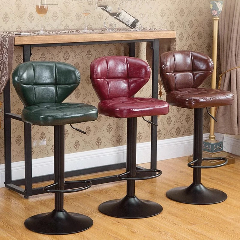 

Bar Furniture Kitchen Counter Stools Antique Chairs for Living Room Armchair Swivel Chair Step Stool Leather Chaise Design Banks