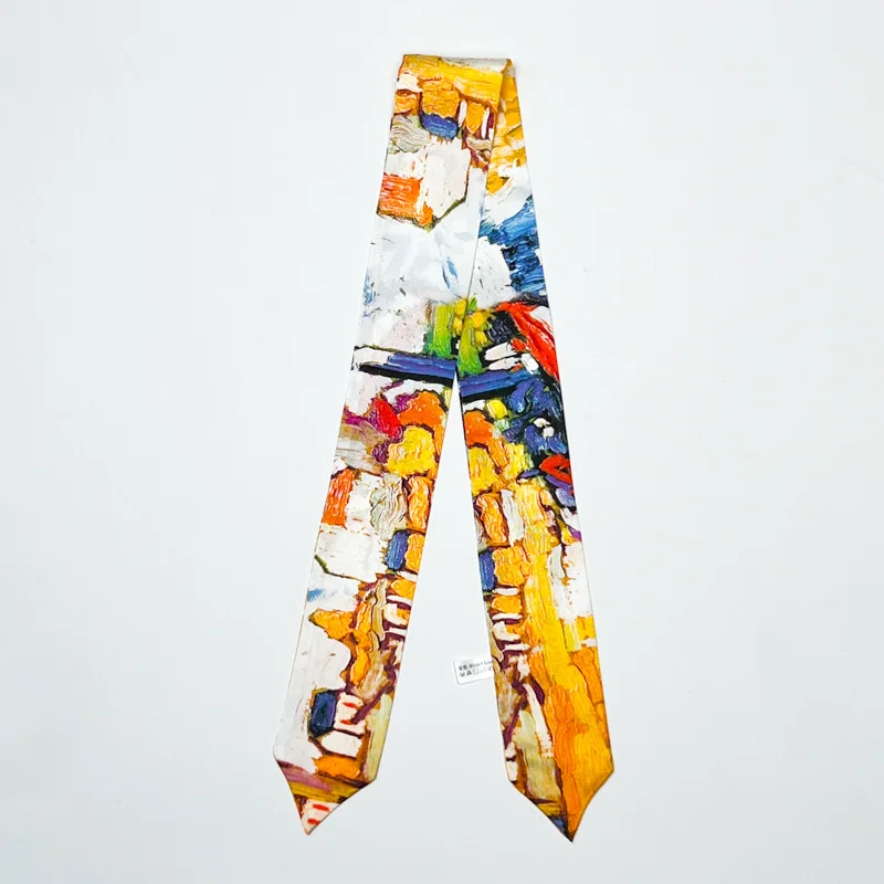 

Маленькая повязка на голову натуральная шелковая маленькая лента для завязывания Сумки Шарфы для волос шелковые шарфы оптом SJ2