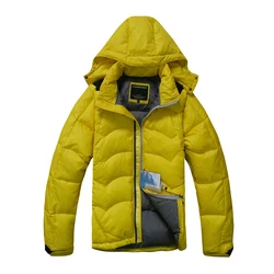 Hot Sale Men Duck Down Jacket Winter Down Coat Waterproof Hooded Down Jackets Winter Thick Warm Jacket Mens Jackets Outerwear