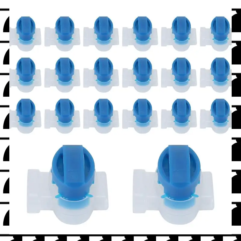 

A44U 20Pcs Waterproof Wire Connector Crimp Gel Filling Robot Lawn Mower Outdoor Garden Irrigation Application