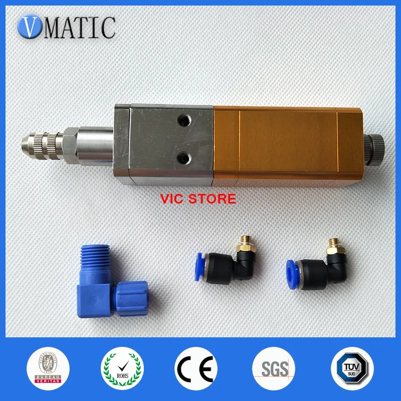 Imagem -06 - Cola Pneumática Única Líquido de Sucção Válvula Cilindro Distribuidor de Cola Bico Dispensador Controlador de Arma