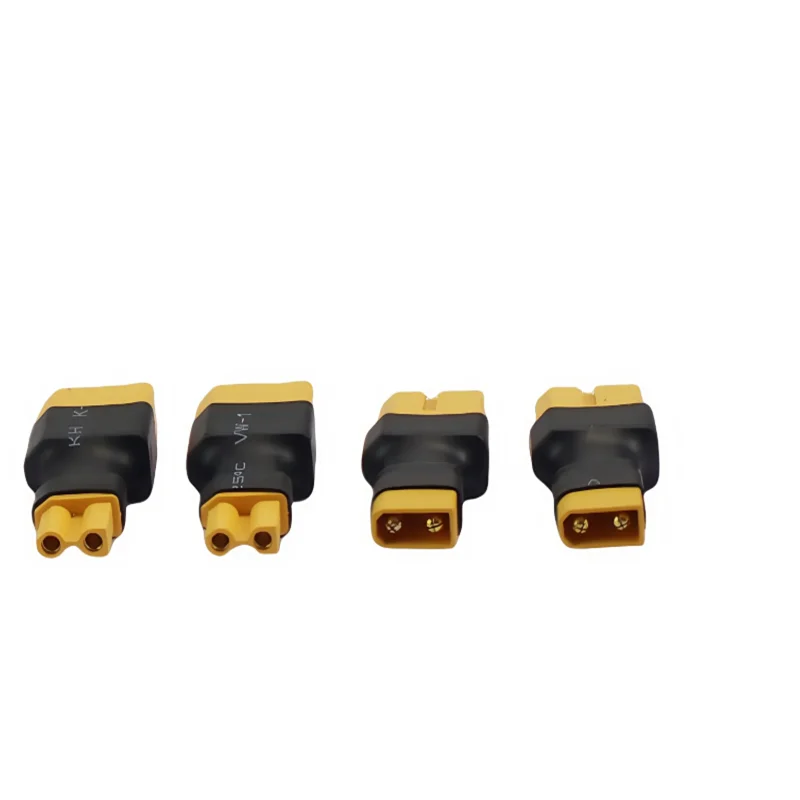 4PCS XT60 to XT30 Plug Adapter Converter Connector Male/Female for FPV Drone RC Lipo NiMH Battery Charger ESC Accessory image 4